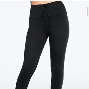 Vs pink lace up legging